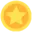ikona złota gwiazdka
